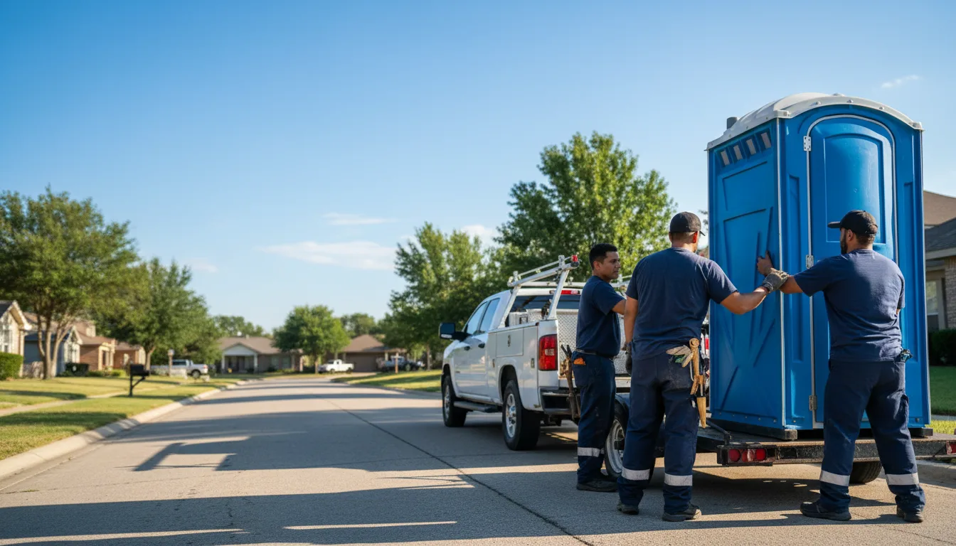 Portable Toilet Rental in Bell City, LA near me